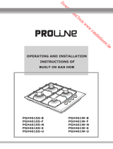 Proline PGH461SS-B Mode d'emploi