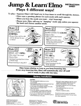 Mattel Jump & Learn Elmo Instruction Sheet