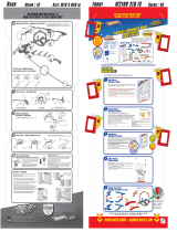 Mattel Hot Wheels Wall Track Starter Set International Instruction Sheet