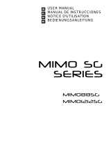 Ecler MIMO SG Serie Manuel utilisateur