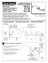 American Standard 7298.252.002 Guide d'installation