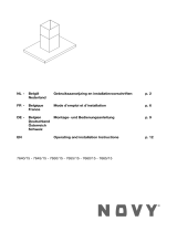 NOVY 7605 FLAT�LINE Le manuel du propriétaire