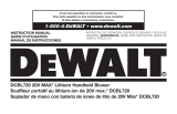 DeWalt DCBL720P1DCHT820B Manuel utilisateur
