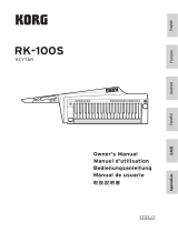 Korg RK-100S Le manuel du propriétaire