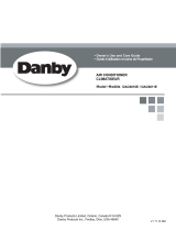 Danby DAC6010E Owner's Use And Care Manual