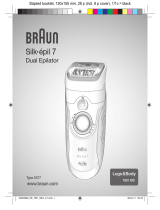 Braun Dual Epilator,  Legs & Body 7891 WD,  Silk-épil 7 Manuel utilisateur