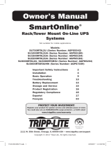 Tripp Lite SmartOnline Rack/Tower UPS Le manuel du propriétaire