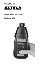 Extech Instruments Extech 461893 Manuel utilisateur