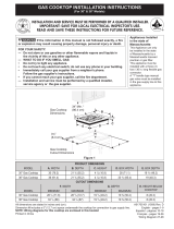 Frigidaire FFGC3026SWD Guide d'installation