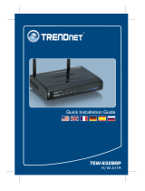 Trendnet TEW-632BRP Le manuel du propriétaire
