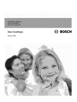 Bosch NGM8054UC/03 Guide d'installation