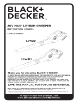 Black & Decker LSW321BT Manuel utilisateur