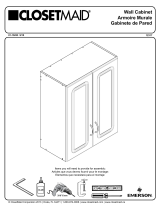 ClosetMaid Wall Cabinet Guide d'installation