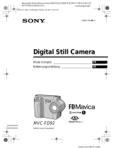 Sony Mavica MVC FD92 Le manuel du propriétaire