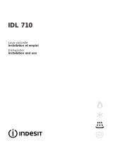 Indesit IDL 710 FR Manuel utilisateur
