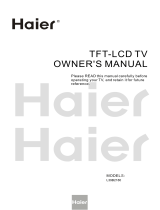 Haier L55B2181 Le manuel du propriétaire