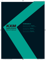 Kicker 2017 KXM 5-Channel Amplifier Le manuel du propriétaire