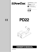 Miller PD22 CE POWCON Le manuel du propriétaire