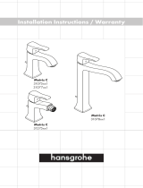 Hansgrohe 31077921 Guide d'installation