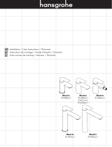 Hansgrohe 31121001 Guide d'installation