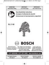 Bosch GLL 3-50 S Manuel utilisateur