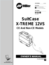 Miller SUITCASE II X-TREME 12VS 300876 Le manuel du propriétaire