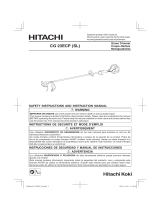 Hitachi CG23ECPSL Le manuel du propriétaire