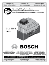 Bosch GLL 150 ECK Mode d'emploi