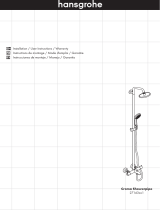 Hansgrohe Croma Showerpipe 271431 Serie Guide d'installation
