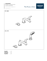 GROHE 25170002 Guide d'installation