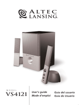 Altec Lansing VS-4121 Manuel utilisateur