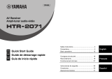 Yamaha HTR-2071 Guide de démarrage rapide