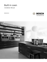 Bosch HBE5452UC Guide d'installation
