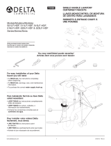 Delta Faucet 501LF-HGMHDF Guide d'installation