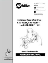 Miller ENHANCED FEED WIRE DRIVE RAD-400EF CE Le manuel du propriétaire