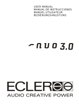 Ecler NUO30 Manuel utilisateur