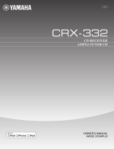 Yamaha CRX-332 Le manuel du propriétaire