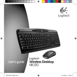 Logitech Wireless Desktop MK300 Manuel utilisateur