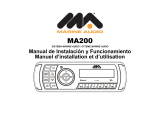 Marine Audio MA200 Manuel utilisateur
