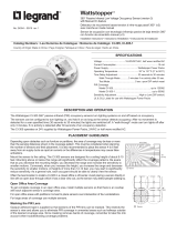 Legrand CI-305 360° PIR Low Voltage Occupancy Sensor (Trilingual) Guide d'installation