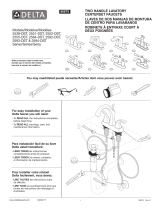 Delta Faucet 2564-RBMPU-DST Guide d'installation