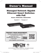 Tripp-Lite NGS8C2POE & NGS24C2POE Le manuel du propriétaire