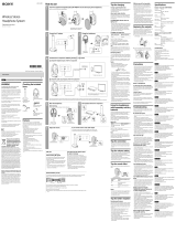 Sony MDR-RF895RK Casque TV sans Fil Le manuel du propriétaire