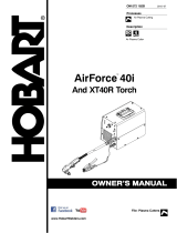 HobartWelders AIRFORCE 40i AND XT40R TORCH Le manuel du propriétaire