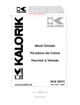 KALORIK MGR 38593 Le manuel du propriétaire