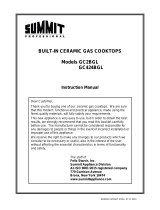 Summit GC424BGL Le manuel du propriétaire