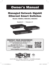 Tripp Lite Managed Network Gigabit Ethernet Smart Switches Le manuel du propriétaire