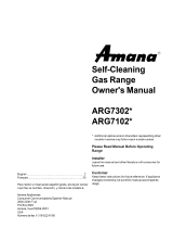 Amana ARG7102W-P1143341NW Le manuel du propriétaire
