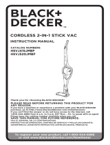 Black & Decker HCUA525J Manuel utilisateur