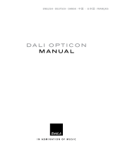 Dali OPTICON 5 Le manuel du propriétaire